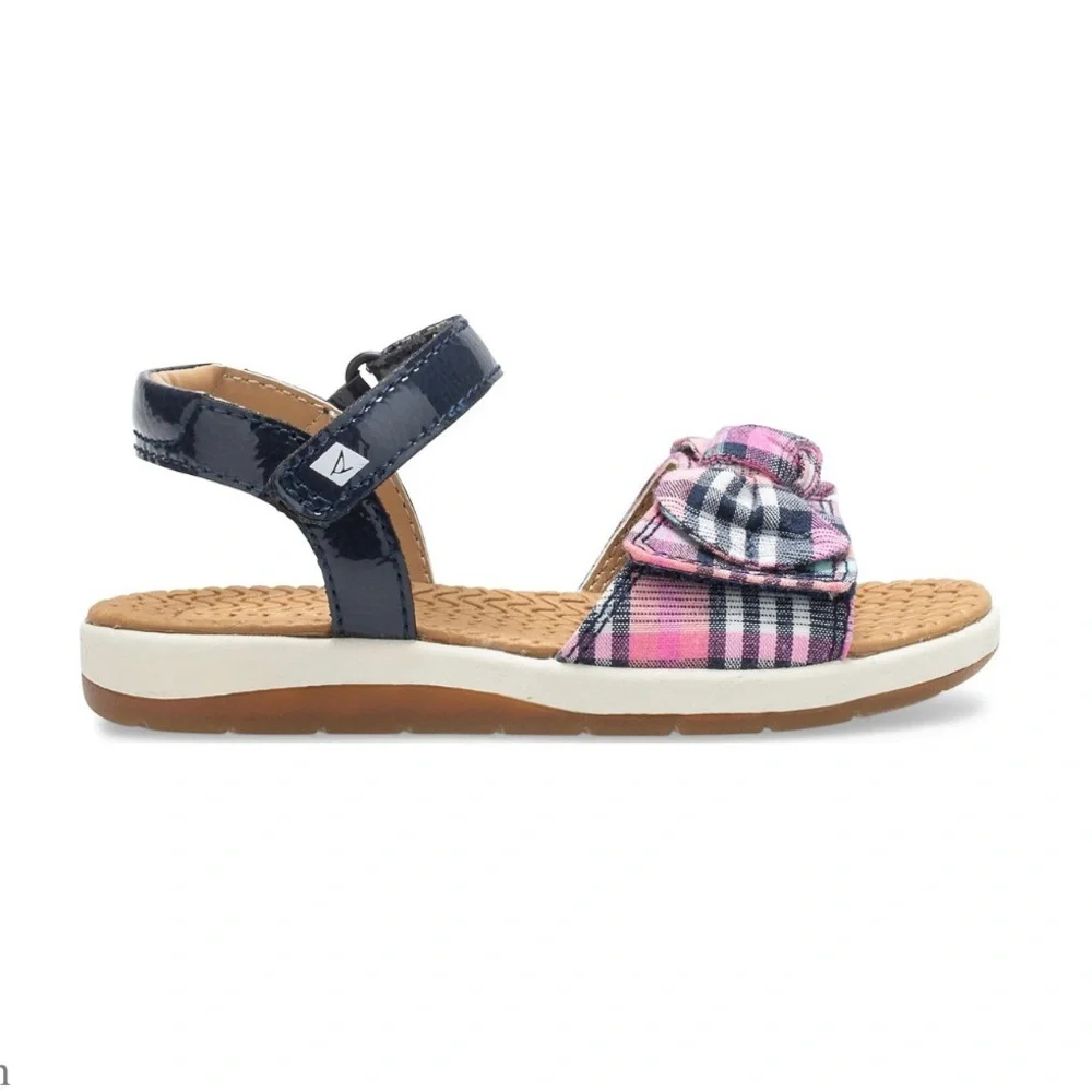 Sperry plaid sandals with Velcro